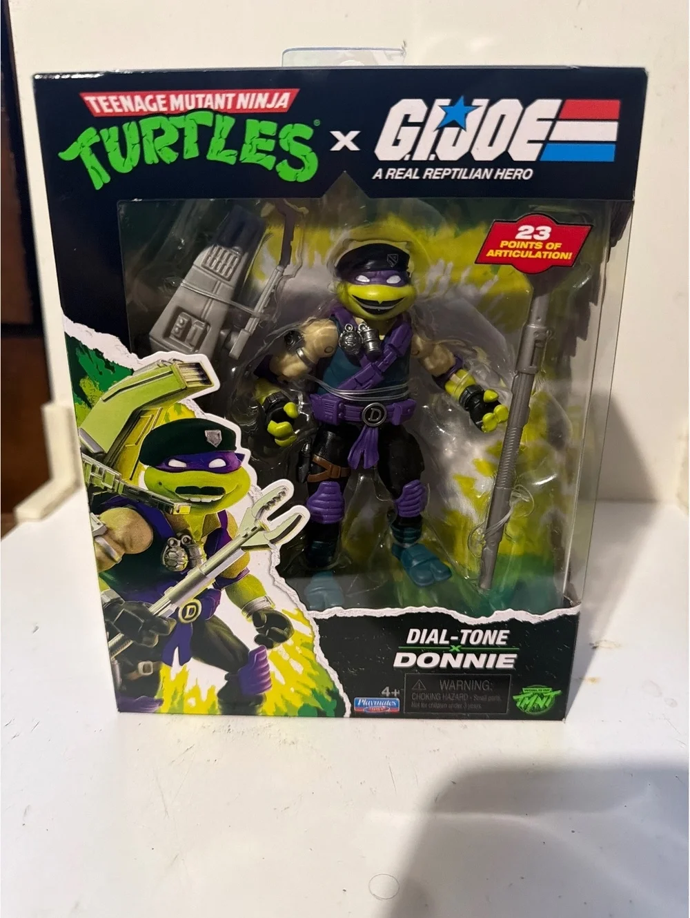 Dial-Tone Donnie Action Figure - Teenage Mutant Ninja Turtles x G.I. Joe